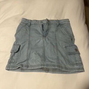 Cat & Jack Light Blue Denim Skirt